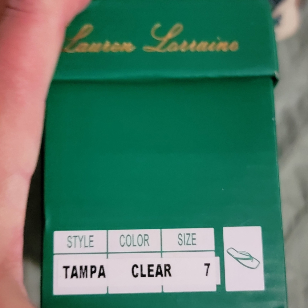 Lauren Lorraine Tampa Clear Shoes